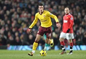 Images Dated 13th December 2010: Robin van Persie (Arsenal). Manchester United 1: 0 Arsenal, Barclays Premier League