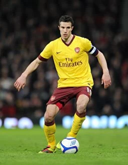Images Dated 12th March 2011: Robin van Persie (Arsenal). Manchester United 2: 0 Arsenal, FA Cup Sixth Round