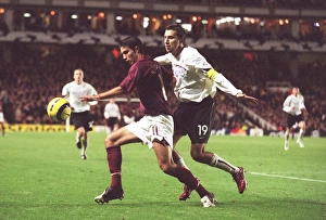 Arsenal v Sparta Prague (2005-6) Collection: Robin van Persie (Arsenal) Martin Petrous (Sparta). Arsenal 3: 0 Sparta Prague