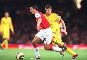 Robin van Persie (Arsenal) Steven Gerrard (Liverpool)