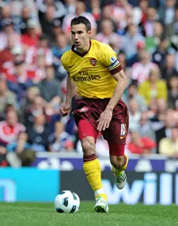 Robin van Persie (Arsenal). Stoke City 3: 1 Arsenal, Barclays Premier League