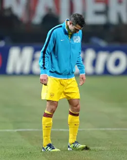 Robin van Persie: Arsenal's Preparation for AC Milan in the UEFA Champions League (February 2012)