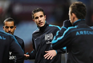 Aston Villa V Arsenal 2011-12 Prints: Robin van Persie: Aston Villa vs Arsenal, Premier League 2011-12