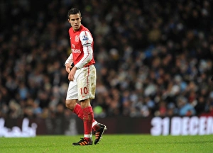 Manchester City V Arsenal 2011-12 Prints: Robin van Persie: Manchester City vs. Arsenal, Premier League Showdown (2011-12)
