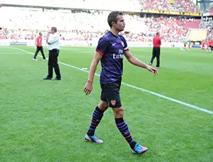 Robin van Persie: Post-Match Reflection at Cologne's Rhein Energie Stadium (August 2012)