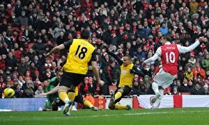 Arsenal v Blackburn Rovers 2011-12 Collection: Robin van Persie Scores Brace Against Blackburn Rovers, 2011-12 Premier League