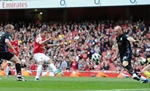 Arsenal V Aston Villa 2010-11 Prints: Robin van Persie Scores Dramatic Winner Against Aston Villa, Arsenal 1-2