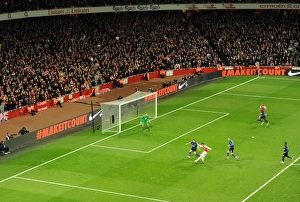Arsenal V Manchester United 2011-12 Prints: Robin van Persie Scores the Winner: Arsenal vs. Manchester United, Premier League 2011-12