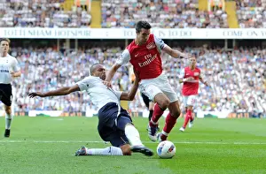 Robin van Persie vs. Younes Kaboul: A Rivalry Ignites - Arsenal 1-2 Tottenham, Premier League 2011/12