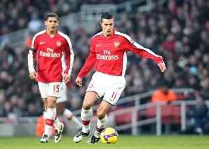 Images Dated 31st January 2009: Robin van Persie(Arsenal)