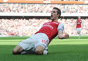 Robin van Persie's Brace: Arsenal vs. Tottenham, 2011-12 Premier League