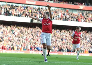 Arsenal V Stoke City 2011-2012 Prints: Robin van Persie's Brace: Arsenal's 3-1 Victory Over Stoke City in the Premier League