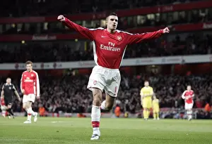 Arsenal V Cardiff City FA Cup Prints: Robin van Persie's Brace: Arsenal's 4-0 FA Cup Victory over Cardiff City