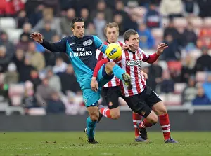 Sunderland V Arsenal 2011-12 Prints: Robin van Persie's Brilliant Brace: Arsenal's 2-1 Victory Over Sunderland in the Premier League