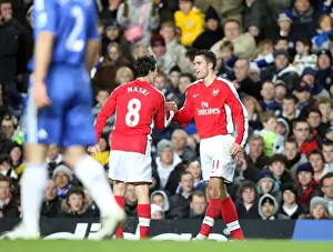 Chelsea V Arsenal 2008-09 Prints: Robin van Persie's Brilliant Double: Arsenal's 2-1 Victory Over Chelsea, 2008