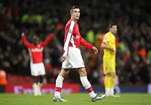 Arsenal V Cardiff City FA Cup Prints: Robin van Persie's Brilliant Performance: Arsenal's 4-0 FA Cup Victory over Cardiff City