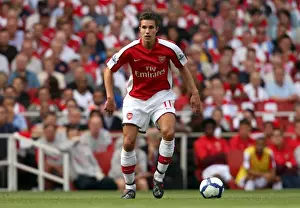 Arsenal V Portsmouth 2009-10 Prints: Robin van Persie's Brilliant Performance: Arsenal's 4-1 Premier League Victory over Portsmouth
