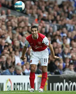 Blackburn Rovers V Arsenal 2007-8 Prints: Robin van Persie's Debut: Blackburn Rovers 1-1 Arsenal, 2007