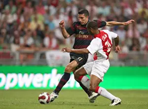 Ajax V Arsenal 2007-8 Prints: Robin van Persie's Debut Goal: Arsenal Triumphs Over Ajax 1-0 at ArenA