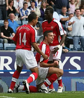 Robin van Persie's Debut Goal: Arsenal's Thrilling 4-0 Victory Over Blackburn Rovers (2008)