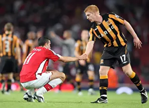 Arsenal V Hull City 2008-9 Prints: Robin van Persie's Defeat: Arsenal 1-2 Hull City (September 27, 2008)