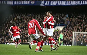 Chelsea V Arsenal 2008-09 Prints: Robin van Persie's Double: Arsenal's Glorious Moment at Stamford Bridge (2008)