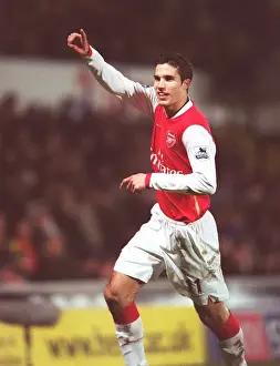 Watford V Arsenal Prints: Robin van Persie's Double: Arsenal's Triumph over Watford (26/12/2006)