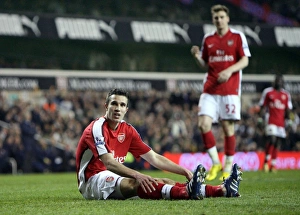Tottenham Hotspur V Arsenal 2009-10 Prints: Robin van Persie's Epic Goal