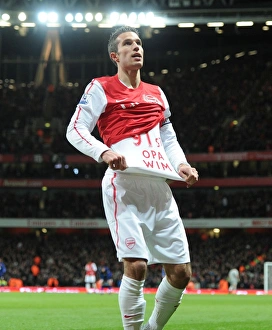 Arsenal V Manchester United 2011-12 Prints: Robin van Persie's Epic Goal: Arsenal vs. Manchester United, Premier League 2011-12
