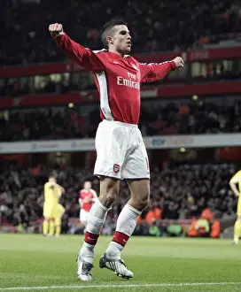Robin van Persie's Euphoric Goal: Arsenal's Unforgettable 4-0 FA Cup Victory over Cardiff City (May 16, 2009)