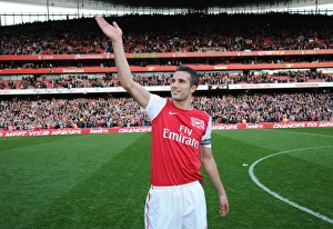 Robin van Persie's Farewell Wave: Arsenal vs. Tottenham, 2011-12