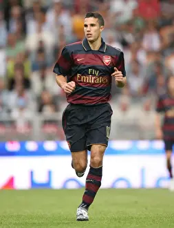 Arsenal V Lazio 2007-8 Prints: Robin van Persie's Game-Winning Goal: Arsenal 2-1 Lazio, Amsterdam Tournament 2007