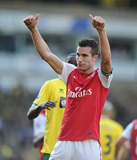 Norwich City V Arsenal 2011-12 Prints: Robin van Persie's Goal: Arsenal's Victory over Norwich City (2011-12)