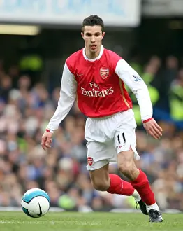 Chelsea V Arsenal 2007-08 Prints: Robin van Persie's Heartbreaker: Chelsea 2:1 Arsenal, Barclays Premier League, 2008