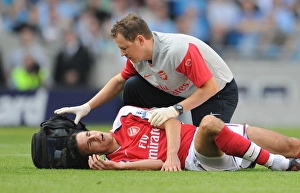 Robin van Persie's Injury: Manchester City vs. Arsenal, 2009