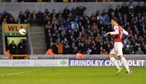 Wolverhampton Wanderers v Arsenal 2011-12 Collection: Robin van Persie's Penalty: Arsenal's Victory at Wolverhampton Wanderers, 2012 Premier League