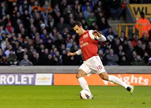 Wolverhampton Wanderers V Arsenal 2011-12 Prints: Robin van Persie's Penalty: Arsenal's Winning Goal at Wolverhampton Wanderers