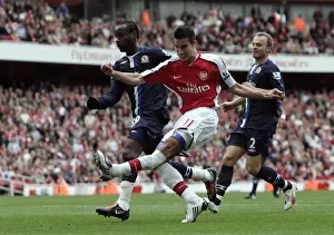 Arsenal V Blackburn Rovers 2009-10 Prints: Robin van Persie's Pressured Finish: Arsenal's Thrilling 6-2 Victory