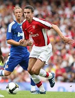 Images Dated 3rd August 2008: Robin van Persie's Stunner: Arsenal's 1-0 Victory Over Real Madrid, Emirates Cup 2008