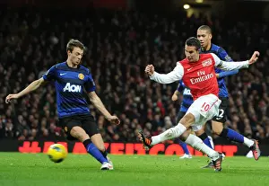 Arsenal V Manchester United 2011-12 Prints: Robin van Persie's Stunning Goal: Arsenal vs Manchester United, Premier League 2011-12