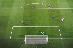 Arsenal V Manchester United 2011-12 Prints: Robin van Persie's Thriller: Arsenal's Epic Victory Over Manchester United in the Premier League 2011-12