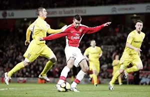 Arsenal V Cardiff City FA Cup Prints: Robin van Persie's Thrilling 4th Goal: Arsenal Crushes Cardiff 4-0 in FA Cup