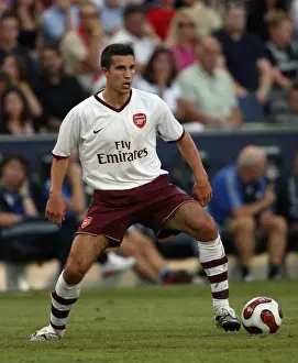 Robin van Persie's Thrilling Debut: Arsenal's 1-0 Win Over Salzburg, 2007