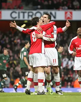 Arsenal V Plymouth Argyle - FA Cup 2008-09 Prints: Robin van Persie's Thrilling Debut Goal: Arsenal's 3-1 FA Cup Victory over Plymouth Argyle (2009)