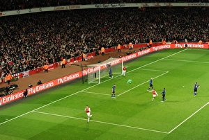 Arsenal V Manchester United 2011-12 Prints: Robin van Persie's Thrilling Goal: Arsenal vs