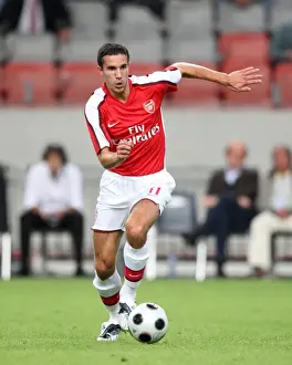 Ajax V Arsenal Prints: Robin van Persie's Thrilling Goals: Arsenal's Amsterdam Tournament Victory (2008) - Ajax 2:3 Arsenal
