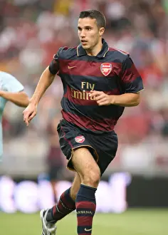 Arsenal V Lazio 2007-8 Prints: Robin van Persie's Unforgettable Strike: Arsenal's Victory Over Lazio at Amsterdam ArenA (2007)