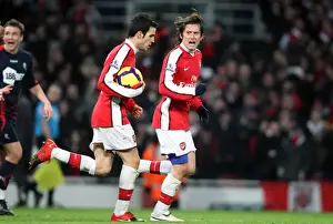 Rosicky and Fabregas: Unforgettable Moment as Arsenal Scores First Goal Against Bolton (4:2), Barclays Premier League, 2010