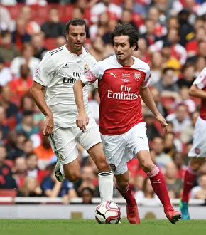Arsenal Legends V Real Madrid Legends 2018-19 Prints: Rosicky Shines: Arsenal Legends Outplay Real Madrid Legends, Rosicky Outclasses Pavon