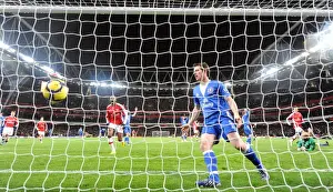 Arsenal V Everton 2009-10 Prints: Rosicky Stuns Everton: Dramatic Goal Keeps Arsenal in 2-2 Tie